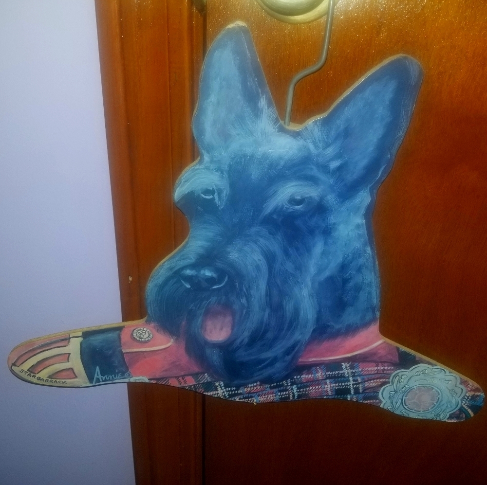 Scottish Terrier Wood Art